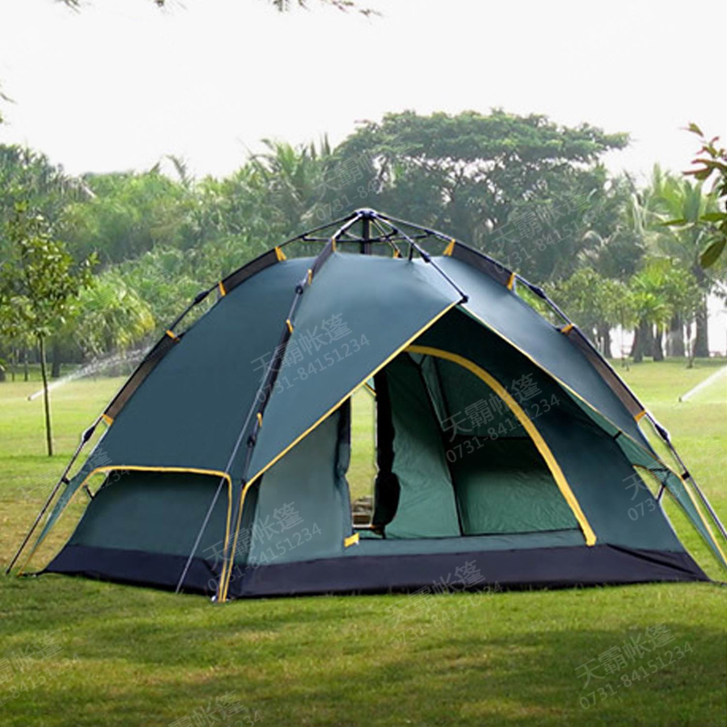 四人三用自動(dòng)旅游帳篷
