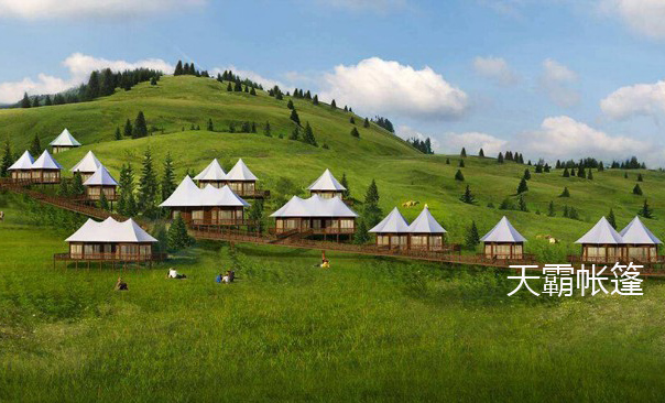 新型酒店帳篷帶你體驗“野”酒店帳篷