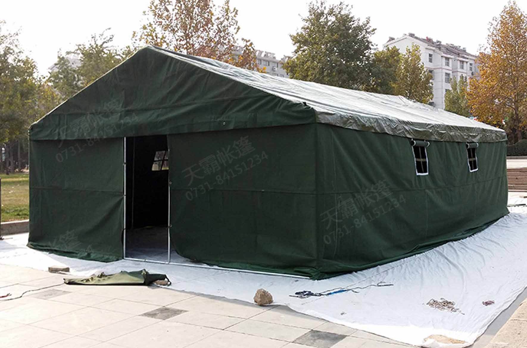 工地帳篷怎么搭建？怎樣才能增加抗風(fēng)能力？