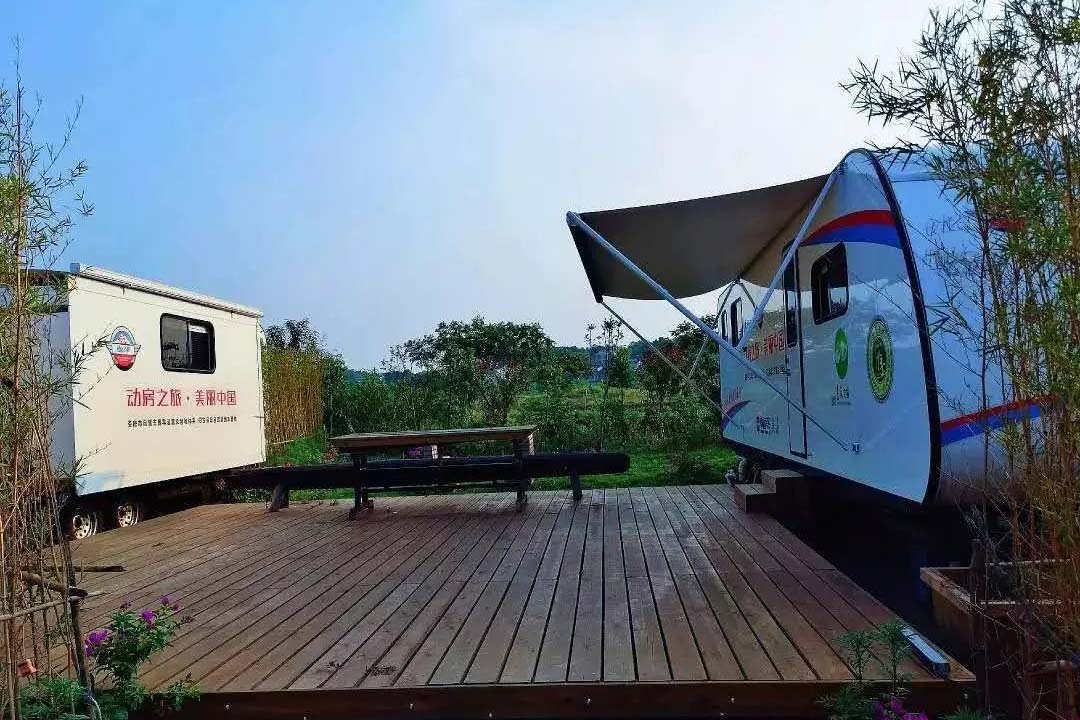 工作累了可以去婁底雙峰歸古房車露營地，散散心