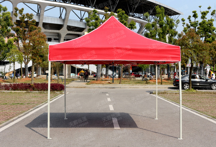 出租3X3米折疊帳篷，紅/藍(lán)兩款