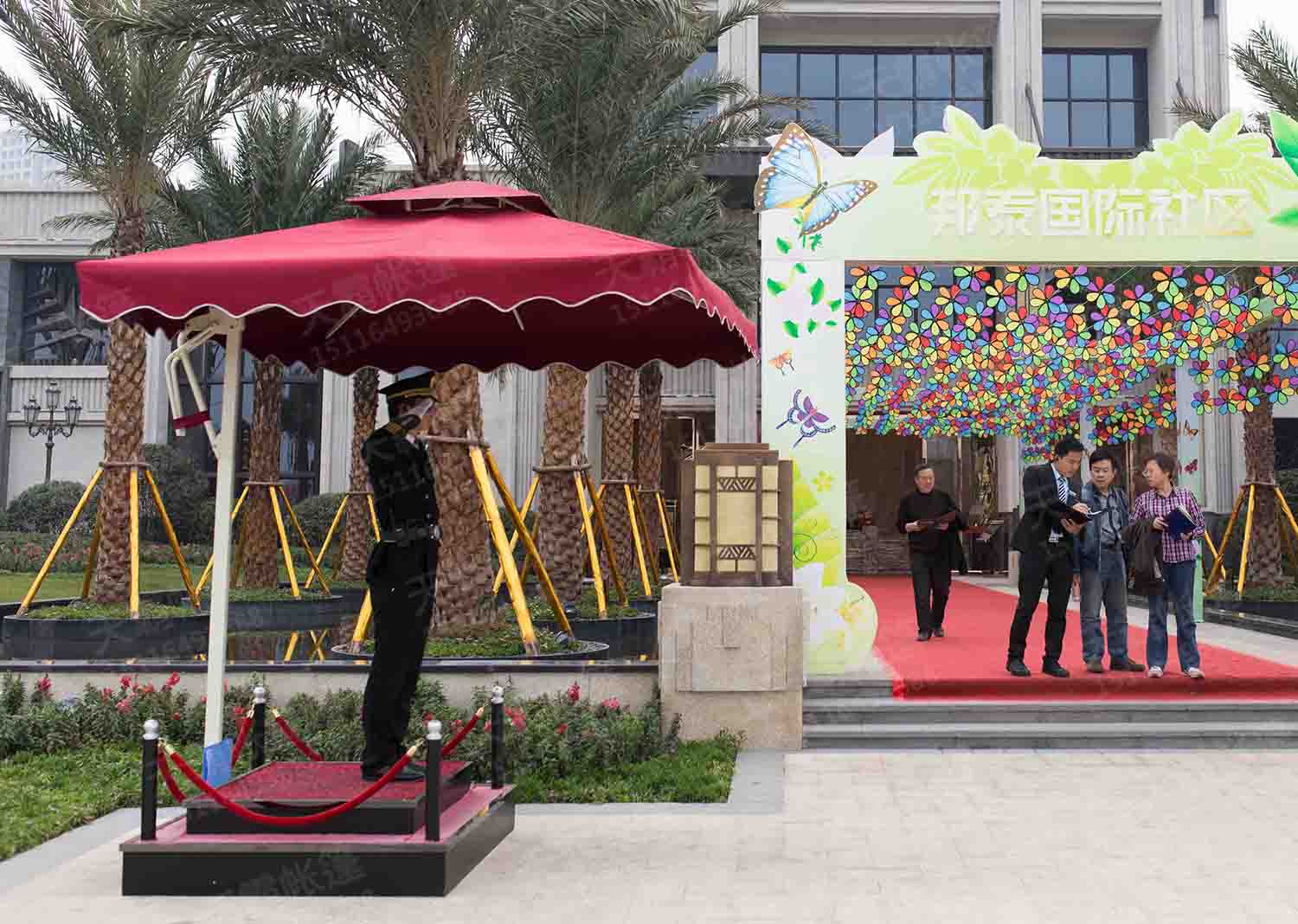 天霸保安崗?fù)悖愕奈飿I(yè)配了嗎？